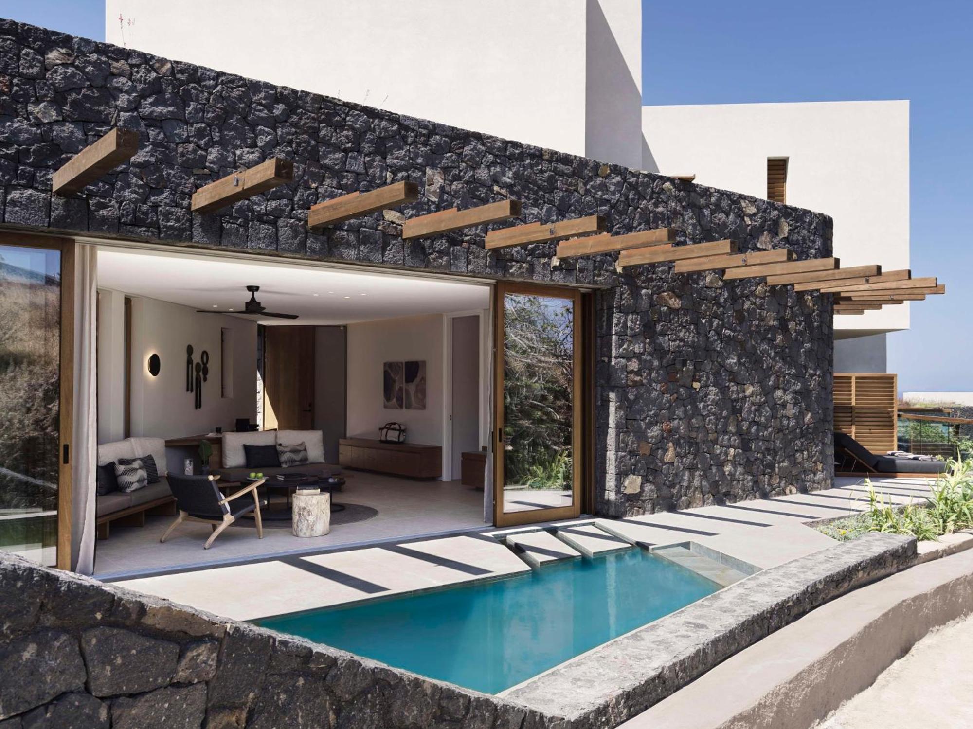 Magma Resort Santorini, In The Unbound Collection By Hyatt Vourvoulos Ngoại thất bức ảnh